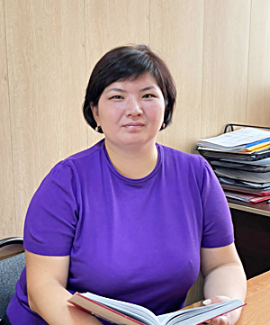 Секретарь учебной части – Айнабекова Асель Дуйсенбаевна